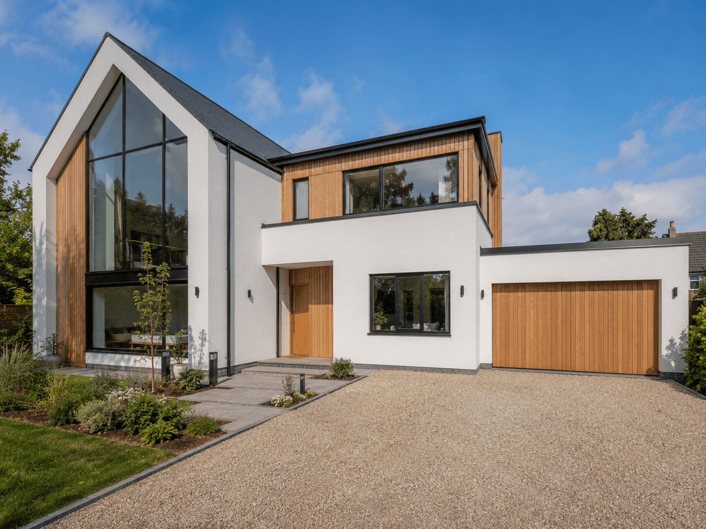 New Build Home Architect example by Hepburn Architects